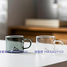 玻璃杯家用帶把加厚耐高溫喝茶杯子女士辦公室個人專用泡茶杯水杯 歷史價格詳細信息