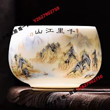 千里江山方形香爐家用室內琺瑯彩檀香沉香爐茶道香道擺件11739 歷史價格詳細信息