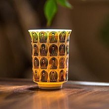 敦煌萬佛鎏銀主人杯博物館文創茶具茶杯禮盒品茗杯單杯送父親禮物 歷史價格詳細信息
