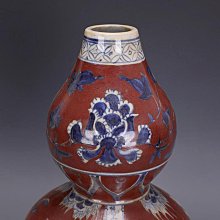 古董古玩瓷器收藏元代青花手繪鬼谷子下山罐老物件【28.8x34cm】 歷史價格詳細信息