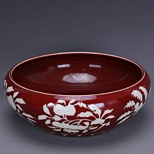 大明宣德祭紅青花龍紋擺件 仿古瓷器真品收藏包老保真老瓷器 歷史價格詳細信息