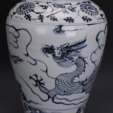 古董古玩瓷器收藏青花柴窯手繪三顧茅廬人物故事梅瓶老物件包老 歷史價格詳細信息