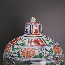 古瓷器 古董瓷器 元代博陵第紅綠彩獅子滾繡球梅瓶（有破損）（43&times;30cm） 400-17832 歷史價格詳細信息