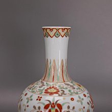 古瓷器 古董瓷器 明成化掐絲琺瑯彩魚藻紋瓶24&times;15:600-11684 歷史價格詳細信息