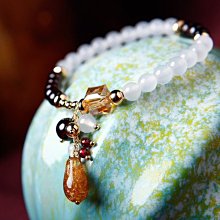 白色瑪瑙髮簪水滴手工簪子簡約高級感頭飾女髮飾盤髮流蘇釵 歷史價格詳細信息