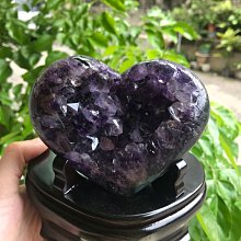 天然烏拉圭紫水晶 紫水晶愛心 心形紫水晶原礦 愛心紫水晶簇 原石 水晶 晶簇 消辭盤 聚寶盆 開運擺件 歷史價格詳細信息