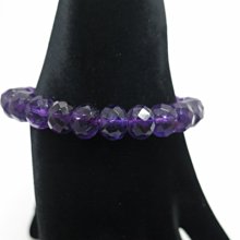 ***愛買藝品館****天然紫水晶~鑽石切割~水滴形手鍊 商品編號~100963797353 歷史價格詳細信息