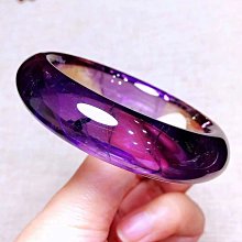 ❤妙玉生花優品購❤烏拉圭紫水晶手鐲，浪漫薰衣草系，冰透，顏色超美，晶體通透，高貴典雅色，紫氣東來，旺人緣，智慧財富.內徑56寬9.5厚8.5重:33g 歷史價格詳細信息