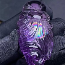 天然綠幽靈全包裹金字塔水滴吊墜！晶體通透，水頭十足 幽靈顏色翠綠，幽靈形成一座財富金山⛰28*22*12.5mm 歷史價格詳細信息