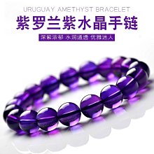 天然烏拉圭紫水晶手鏈女細3mm刻面14k金珠紫氣東來11883 歷史價格詳細信息