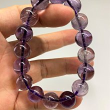 紫水晶手鍊12mm轉運石、紫氣東來、招財旺運，重40.7g 歷史價格詳細信息