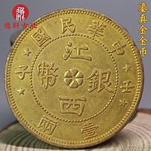 銀幣 錢幣 舊金山造幣廠鍍金銅章，直徑38毫米，重28克，品相不錯，近u10288 歷史價格詳細信息