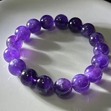 紫水晶手鍊12mm轉運石、紫氣東來、招財旺運，重40.7g 歷史價格詳細信息