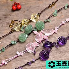 綠東陵玉石項鏈高級感鎖骨鏈配飾新中式國風氣質疊戴天然珍珠頸鏈 歷史價格詳細信息