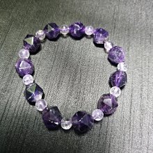 #紫水晶297#天然紫水晶原礦打磨水晶權仗，所見即所得，尺寸約2.7*14.2cm不計成7 水晶 擺件 文玩 二手【紫竹齋】4 歷史價格詳細信息
