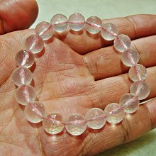 ((上品堂))頂級天然白水晶手鐲，手圍18.4.只給第一標 歷史價格詳細信息