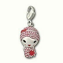 Charme 施華洛可愛小花造型C圈耳環 歷史價格詳細信息