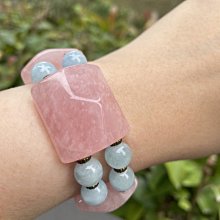 現貨天然海藍寶手鏈女款魔鬼藍手串男款補水鎖水滋潤肌膚美容養顏護身-麵包店長簡約 歷史價格詳細信息