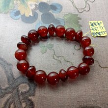 【開運如意閣】紅玉髓項鍊-手鍊-圓珠8mm*51顆+6.5約16mm顆-全長53公分-項鍊長約25公分~紅運相隨 歷史價格詳細信息