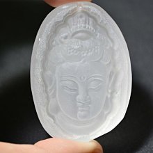 天然水晶 釋迦摩尼  佛祖 立體雕刻水晶項鍊 . 天然白水晶與紫水晶組合而成  佛祖與您同在(B) 歷史價格詳細信息