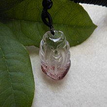 天然粉水晶九尾狐吊墜 冰莫粉 清淺溫柔 晶體清透 完美雕工， 歷史價格詳細信息