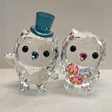 SWAROVSKI 施華洛世奇水晶-貓頭鷹（讓我們一起慶祝）＆貓頭鷹(幸運草 幸運降臨）-(含盒+說明書)-送禮的好選擇 歷史價格詳細信息