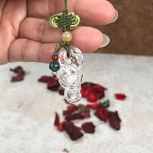 【齊花花】天然白水晶文殊菩薩‧中國佛教四大菩薩之一‧代表智慧‧持劍意為智慧無礙‧以智慧劍斬煩惱結 ~（G07） 歷史價格詳細信息