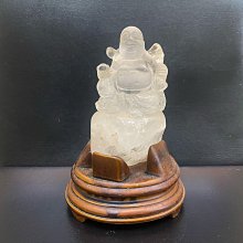 彌勒佛 招財  早期 （三七步 斜頭 老包漿）純手工  櫸木 高45公分 沉重 歷史價格詳細信息