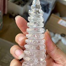 天然白水晶文昌塔晶簇~白水晶+綠幽靈~智慧光明步步高升 歷史價格詳細信息