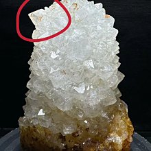 ❤妙玉生花優品購❤天然白水晶結晶體擺件，晶簇狀態的水晶，閃閃發光，表面花狀的結晶體像一隻鳥 。規格165*120*116mm 價格比較,價格查詢,歷史價格詳細信息