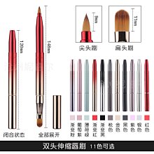 口紅刷女化妝師專用唇線刷伸縮帶蓋便攜塗口紅神器唇筆唇刷 YYUW48355 歷史價格詳細信息