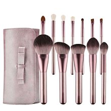 化妝工具12支小葡萄化妝刷套裝眼影刷散粉腮紅高光遮瑕初學者刷子全套工具 歷史價格詳細信息