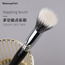 點彩腮紅刷細光鋒羊毛雙層平頭單支滄州滄化妝刷 歷史價格詳細信息