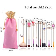 化妝工具8支化妝刷套裝套刷子全套美妝工具收納初學者眼影散粉刷8支套裝 歷史價格詳細信息