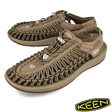 =CodE= KEEN UNEEK SLICE FADE SANDALS編織彈性綁繩涼鞋(灰咖啡)1014620 拖鞋男 歷史價格詳細信息