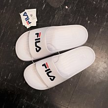 FILA 拖鞋 白色 藍紅 草寫LOGO 防水 運動 男女 4S326W123 歷史價格詳細信息
