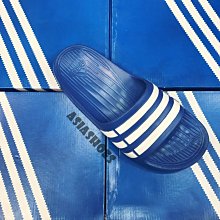 ADIDAS 拖鞋 DURAMO SLIDE 藍 白線 防水 運動 男女 G14309 歷史價格詳細信息