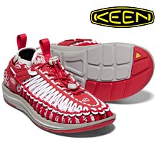 =CodE= KEEN UNEEK SLICE FADE SANDALS編織彈性綁繩涼鞋(灰咖啡)1014620 拖鞋男 歷史價格詳細信息