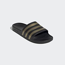 Adidas Adilette Aqua [EG1758] 男女 涼鞋 拖鞋 休閒 經典 舒適 輕量 海灘 愛迪達 黑金 歷史價格詳細信息