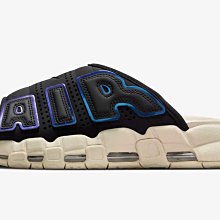 Nike Air More Uptempo Slide 黑白大AIR 拖鞋 FD5983-001 歷史價格詳細信息
