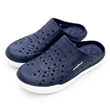 利卡夢鞋園–GOODYEAR 排水透氣輕便水陸多功能休閒晴雨兩穿懶人洞洞鞋--白藍--33309--男 歷史價格詳細信息