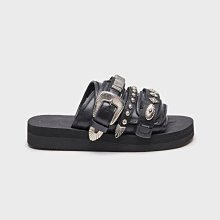 SUICOKE MOTO VS 拖鞋 織帶拖鞋 潮流拖鞋 黃金大底 麂皮 056VS BLACK 歷史價格詳細信息