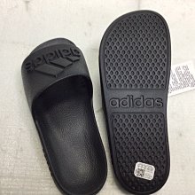 ADIDAS ADILETTE AQUA 運動拖鞋 全黑 F35550 男鞋 歷史價格詳細信息