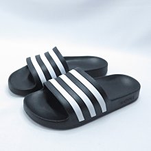 Adidas Adilette AQUA [F35542] 男女 涼鞋 拖鞋 運動 休閒 海灘 游泳 戲水 愛迪達 深藍 歷史價格詳細信息