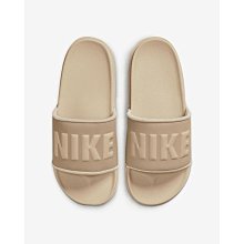 Nike 拖鞋 Offcourt Slide 奶茶色 女鞋 魔鬼氈 可調式 麵包拖 ACS DV1033-100 歷史價格詳細信息