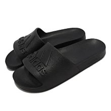 Adidas Adilette Aqua [IF7371] 男女 涼拖鞋 運動 休閒 夏天 海灘 泳池 快乾 舒適 黑 歷史價格詳細信息