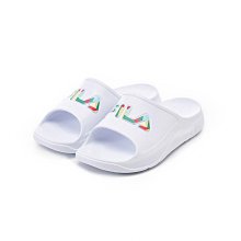 Fila 拖鞋 Plumpy Slide 白 藍 男鞋 防水 輕便 經典 基本款 斐樂 4S334W113 歷史價格詳細信息