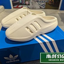 Adidas Adifom Iiinfinity Mule [JH6766] 男女 穆勒鞋 涼拖鞋 休閒 實穿 米白 歷史價格詳細信息