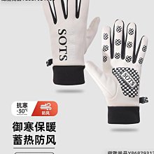 防水手套女冬季保暖男款騎車戶外自行車加絨觸屏薄款防風騎行學生 歷史價格詳細信息