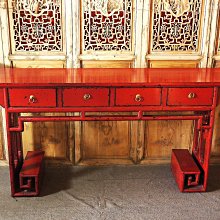 ㊣大匠之風㊣全新仿古**老楡木厚板老多抽桌/長案桌/書桌＊另有紅木原木實木家具＊ 歷史價格詳細信息